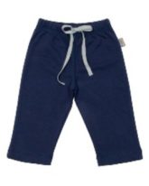 Filobio, pantalone in cotone biologico - 1/3 mesi, blu