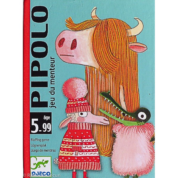 Djeco, carte Pipolo