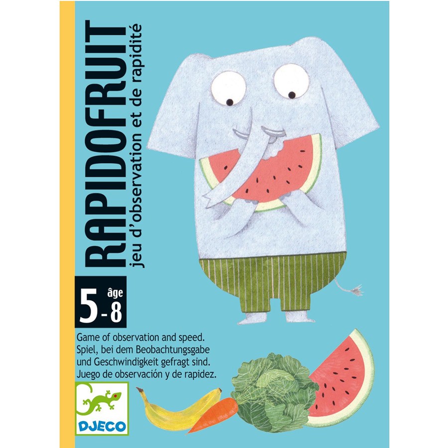 Djeco, Gioco di carte Rapidofruit Djeco, Gioco di carte Rapidofruit
