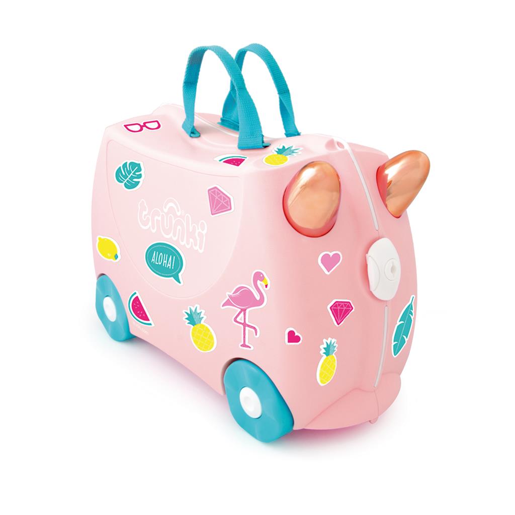 Trunki, valigia cavalcabile Fenicottero Trunki, valigia cavalcabile Fenicottero